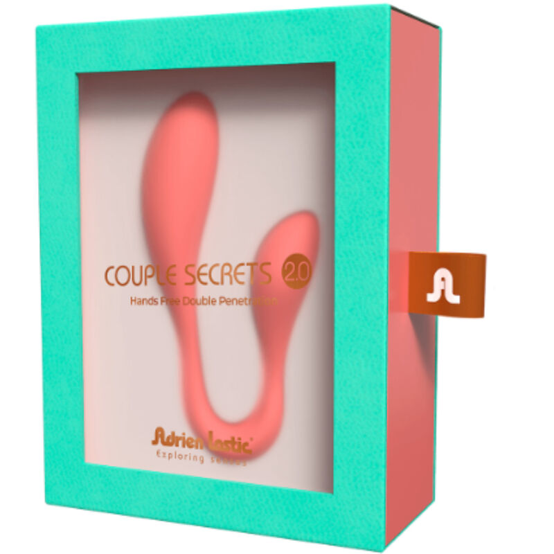 ADRIEN LASTIC - COUPLE SECRETS II DOUBLE STIMULATION PINK + FREE APP 4 ADRIEN LASTIC - COUPLE SECRETS II DOUBLE STIMULATION PINK + FREE APP - obrazek 4