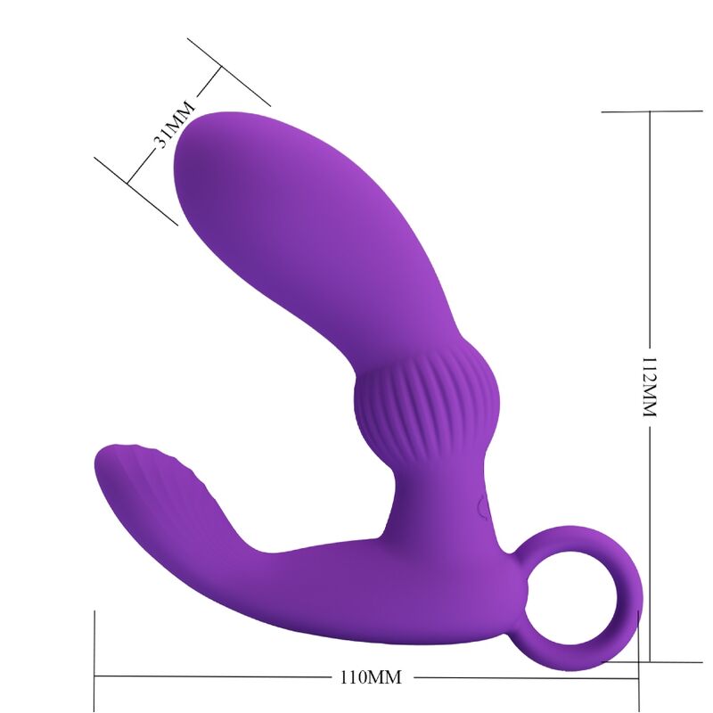 PRETTY LOVE - CAYLA ANAL VIBRATOR MASSAGER LILA 5 PRETTY LOVE - CAYLA ANAL VIBRATOR MASSAGER LILA - obrazek 5