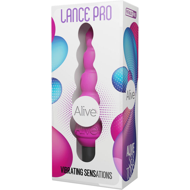 ALIVE - LANCE PRO ANAL STIMULATOR PINK 4 ALIVE - LANCE PRO ANAL STIMULATOR PINK - obrazek 4