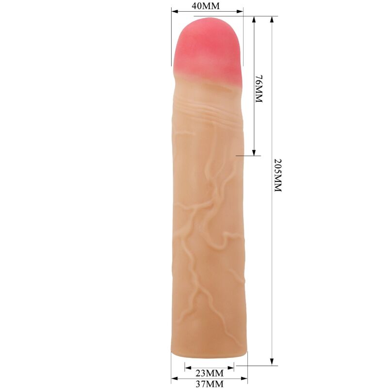PRETTY LOVE - KYLIAN PENIS EXTENDER COVER FLESH 4 PRETTY LOVE - KYLIAN PENIS EXTENDER COVER FLESH - obrazek 4