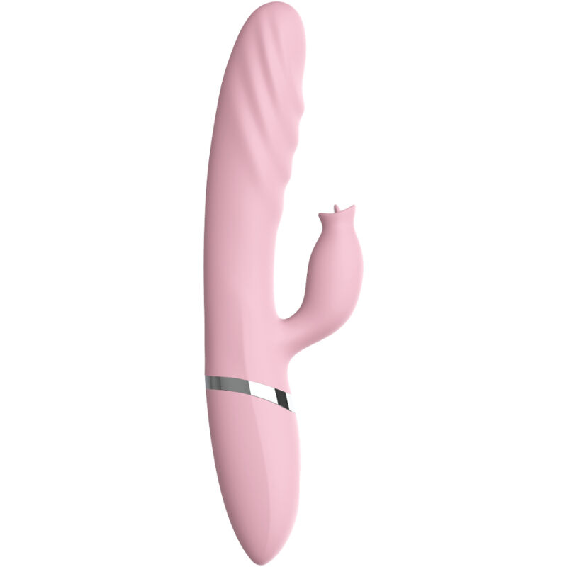 ARMONY - VIBRATOR THRUSTING WITH PINK HEAT EFFECT TONGUE 4 ARMONY - VIBRATOR THRUSTING WITH PINK HEAT EFFECT TONGUE - obrazek 4