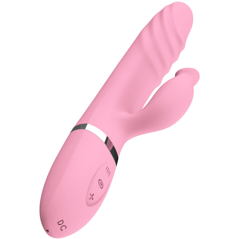 ARMONY - VIBRATOR THRUSTING WITH PINK HEAT EFFECT TONGUE 2 ARMONY - VIBRATOR THRUSTING WITH PINK HEAT EFFECT TONGUE - obrazek 2