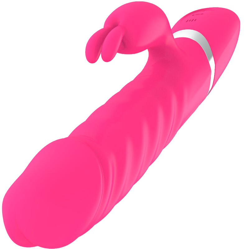 ARMONY - NASTY FUCHSIA RABBIT VIBRATOR DILDO 2 ARMONY - NASTY FUCHSIA RABBIT VIBRATOR DILDO - obrazek 2