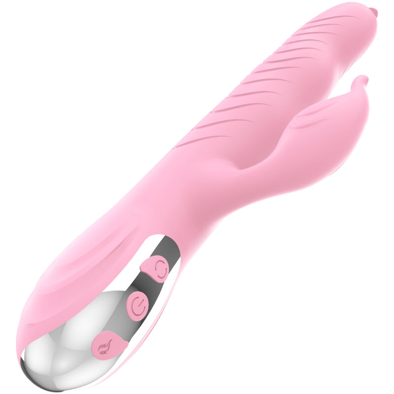 ARMONY - MARCIA VIBRATOR THRUSTING DOUBLE TONGUE HEAT EFFECT PINK 5 ARMONY - MARCIA VIBRATOR THRUSTING DOUBLE TONGUE HEAT EFFECT PINK - obrazek 5