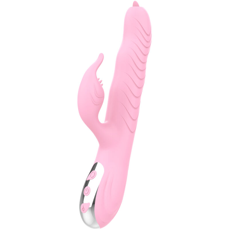 ARMONY - MARCIA VIBRATOR THRUSTING DOUBLE TONGUE HEAT EFFECT PINK 4 ARMONY - MARCIA VIBRATOR THRUSTING DOUBLE TONGUE HEAT EFFECT PINK - obrazek 4