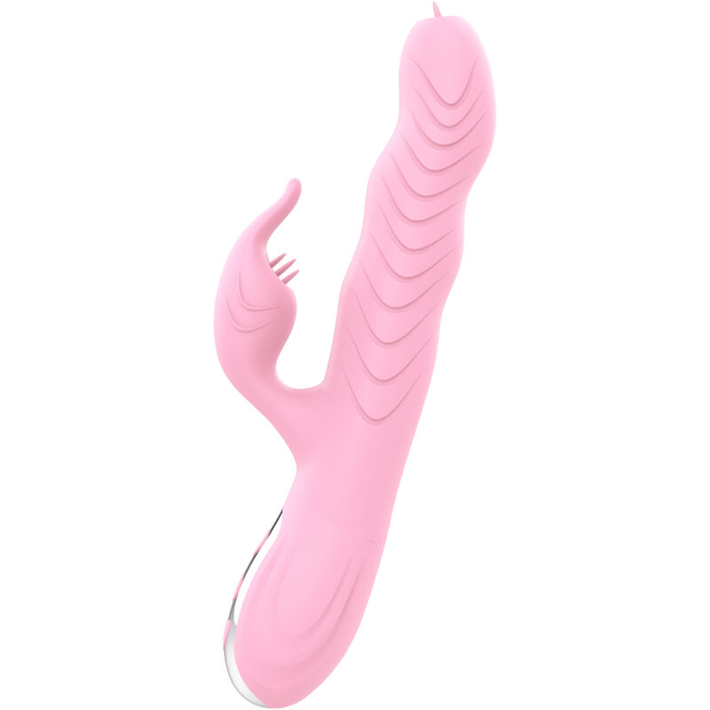 ARMONY - MARCIA VIBRATOR THRUSTING DOUBLE TONGUE HEAT EFFECT PINK 3 ARMONY - MARCIA VIBRATOR THRUSTING DOUBLE TONGUE HEAT EFFECT PINK - obrazek 3