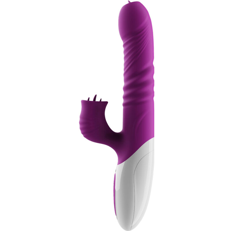 ARMONY - DOUBLE TONGUE VIBRATOR THRUSTING VIOLET HEAT EFFECT 2 ARMONY - DOUBLE TONGUE VIBRATOR THRUSTING VIOLET HEAT EFFECT - obrazek 2