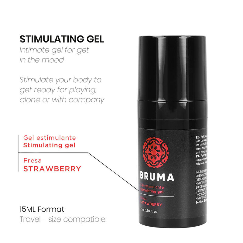 BRUMA - STRAWBERRY FLAVOR INTENSIFYING BALM 15 ML 3 BRUMA - STRAWBERRY FLAVOR INTENSIFYING BALM 15 ML - obrazek 3