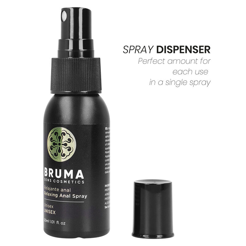 BRUMA - RELAXING ANAL SPRAY UNISEX 30 ML 4 BRUMA - RELAXING ANAL SPRAY UNISEX 30 ML - obrazek 4