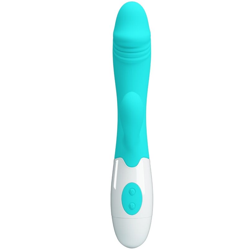 PRETTY LOVE - SNAPPY G-SPOT VIBRATOR AQUA GREEN 2 PRETTY LOVE - SNAPPY G-SPOT VIBRATOR AQUA GREEN - obrazek 2