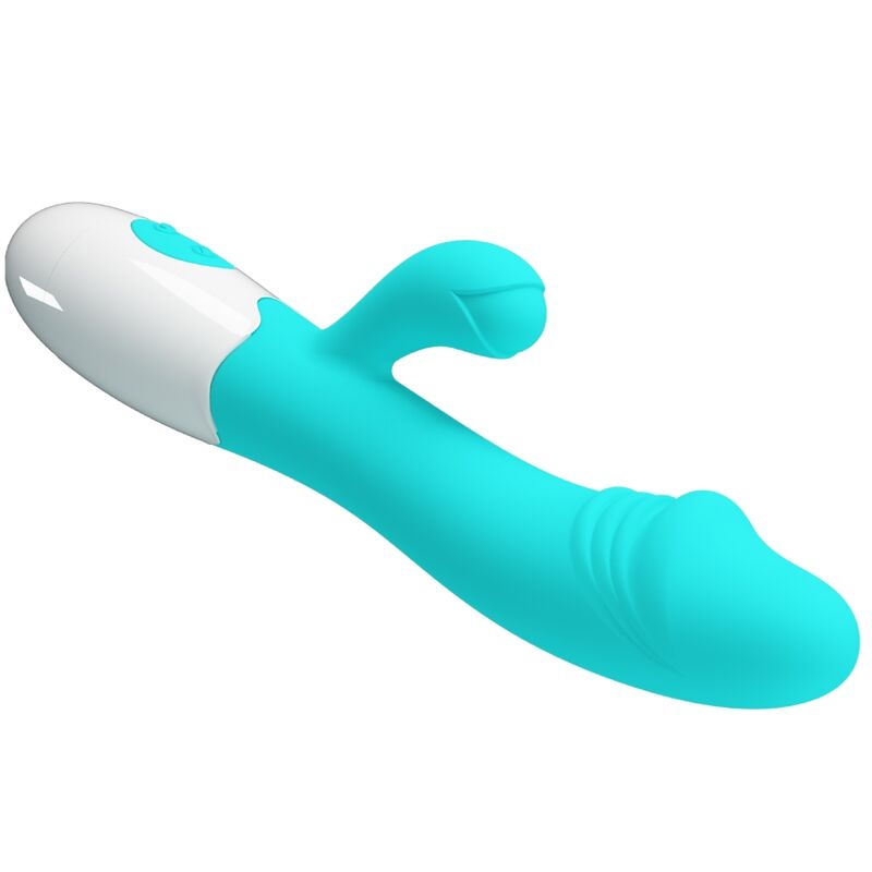 PRETTY LOVE - SNAPPY G-SPOT VIBRATOR AQUA GREEN 3 PRETTY LOVE - SNAPPY G-SPOT VIBRATOR AQUA GREEN - obrazek 3
