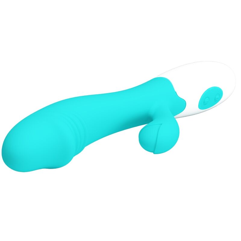 PRETTY LOVE - SNAPPY G-SPOT VIBRATOR AQUA GREEN 5 PRETTY LOVE - SNAPPY G-SPOT VIBRATOR AQUA GREEN - obrazek 5