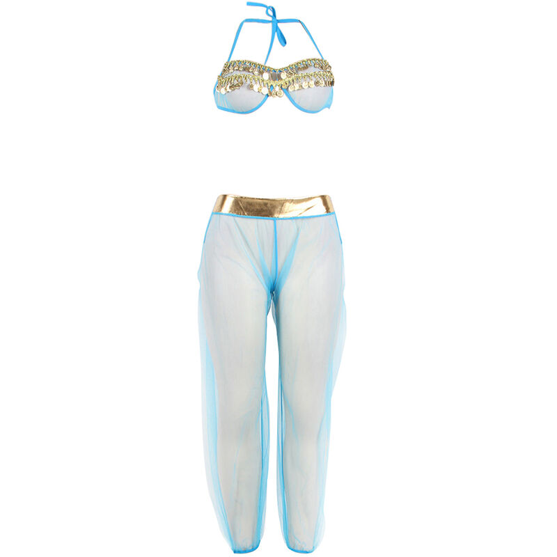 SUBBLIME - INDIA STYLE BLUE LINGERIE SET S/M 4 SUBBLIME - INDIA STYLE BLUE LINGERIE SET S/M - obrazek 4