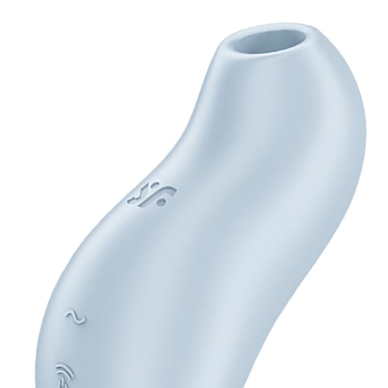 SATISFYER - POCKET PRO 1 CLITORIS STIMULATOR LIGHT BLUE 2 SATISFYER - POCKET PRO 1 CLITORIS STIMULATOR LIGHT BLUE - obrazek 2