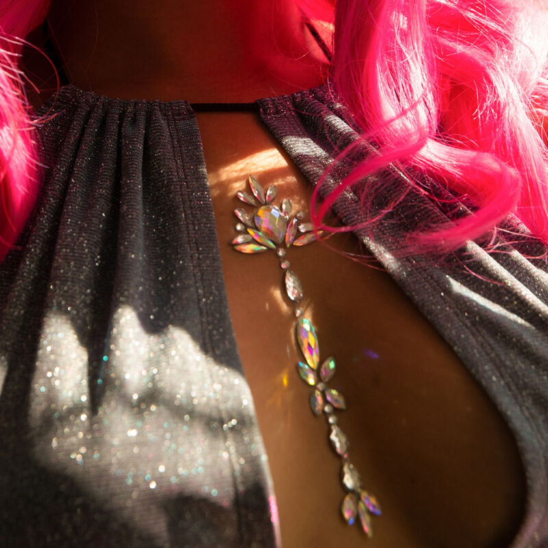 LEG AVENUE - JADE ADHESIVE BODY JEWEL 2 LEG AVENUE - JADE ADHESIVE BODY JEWEL - obrazek 2