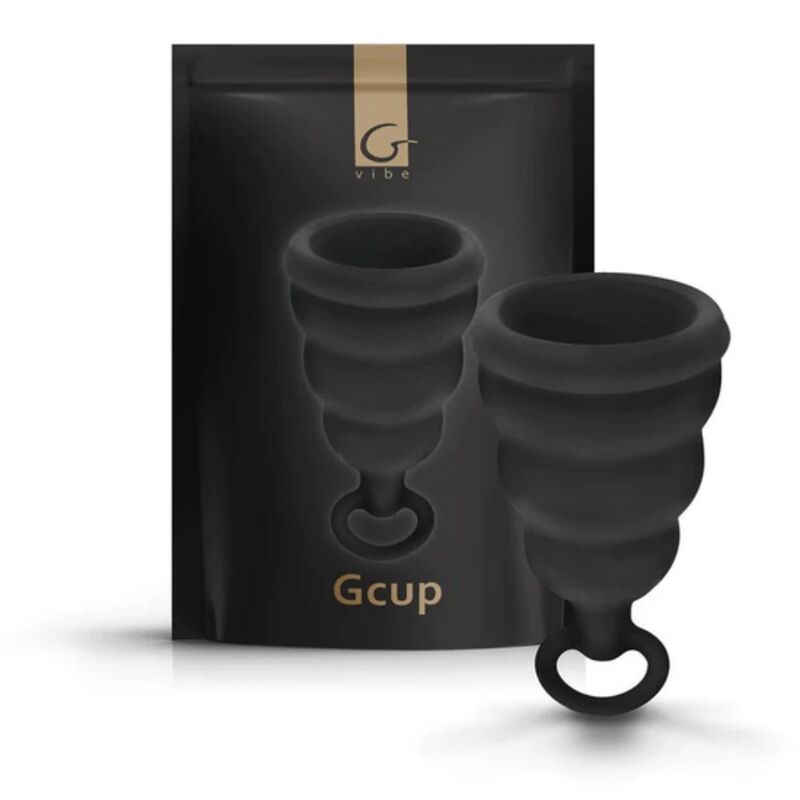 G-VIBE - GCUP BLACK MENSTRUAL CUP 3 G-VIBE - GCUP BLACK MENSTRUAL CUP - obrazek 3