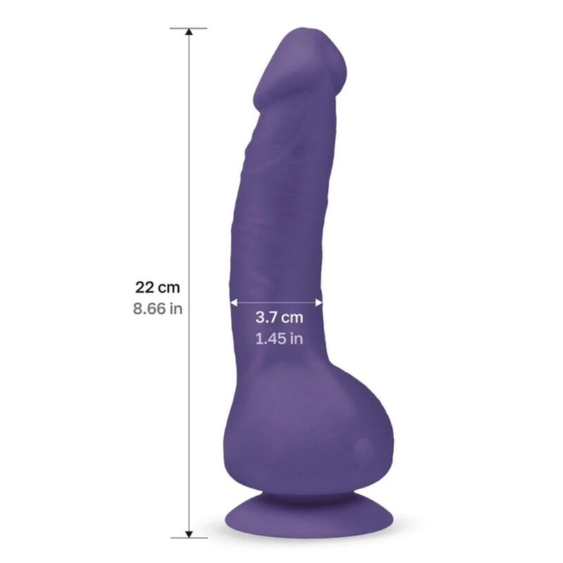 G-VIBE - GREAL 2 VIOLET REALISTIC VIBRATOR 2 G-VIBE - GREAL 2 VIOLET REALISTIC VIBRATOR - obrazek 2