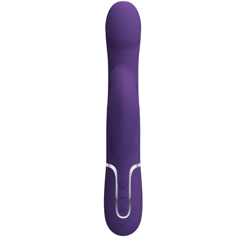 PRETTY LOVE - ZALIN RABBIT VIBRATOR PEARLS 4 IN 1 PURPLE 3 PRETTY LOVE - ZALIN RABBIT VIBRATOR PEARLS 4 IN 1 PURPLE - obrazek 3
