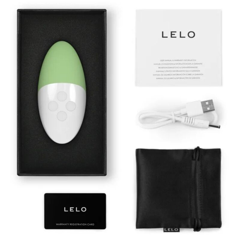 LELO - SIRI 3 CLITORIS MASSAGER PISTACHIO CREAM 3 LELO - SIRI 3 CLITORIS MASSAGER PISTACHIO CREAM - obrazek 3