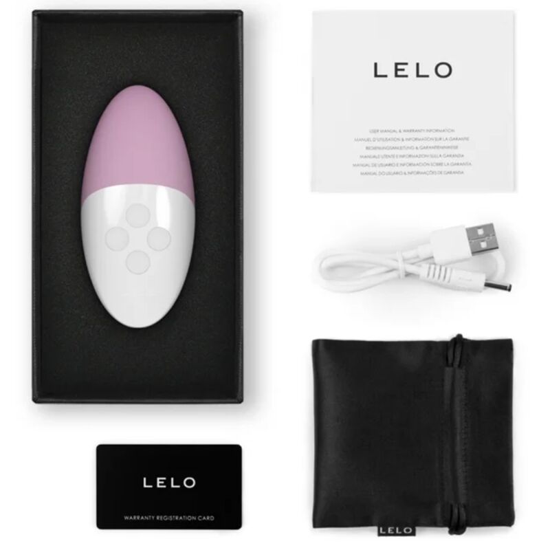 LELO - SIRI 3 CLITORIS MASSAGER SOFT PINK 3 LELO - SIRI 3 CLITORIS MASSAGER SOFT PINK - obrazek 3