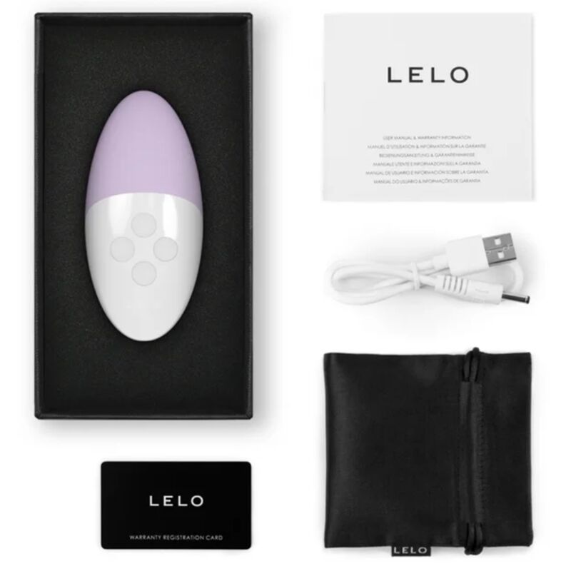 LELO - SIRI 3 CLITORIS MASSAGER CALM LAVENDER 3 LELO - SIRI 3 CLITORIS MASSAGER CALM LAVENDER - obrazek 3
