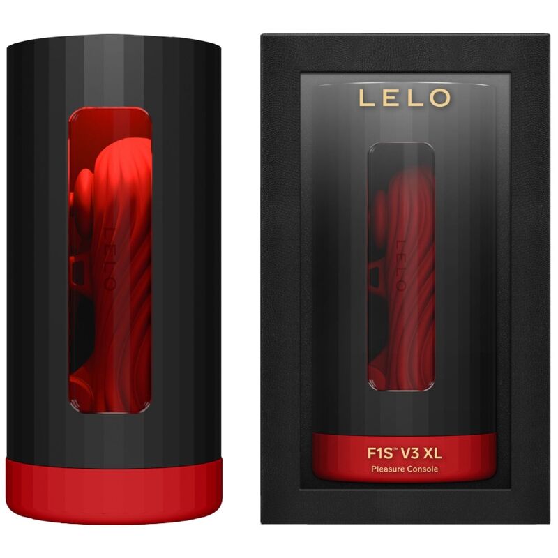 LELO - F1S V3 MALE MASTURBATOR RED XL 2 LELO - F1S V3 MALE MASTURBATOR RED XL - obrazek 2
