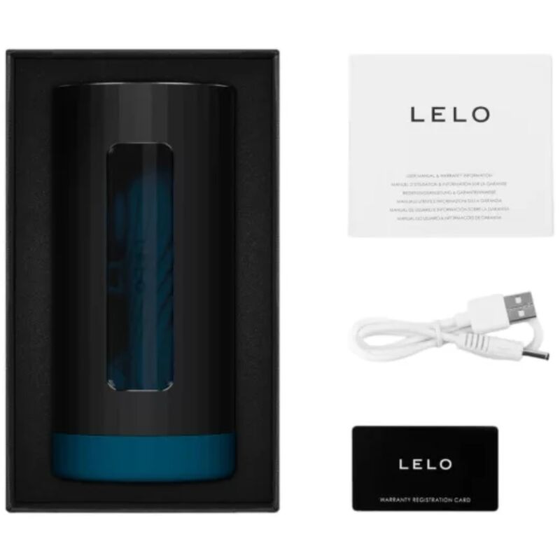 LELO - F1S V3 MALE MASTURBATOR TEAL XL 3 LELO - F1S V3 MALE MASTURBATOR TEAL XL - obrazek 3