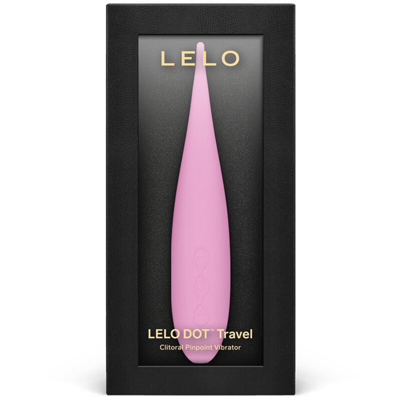 LELO - DOT TRAVEL CLITORIS STIMULATOR PINK 2 LELO - DOT TRAVEL CLITORIS STIMULATOR PINK - obrazek 2