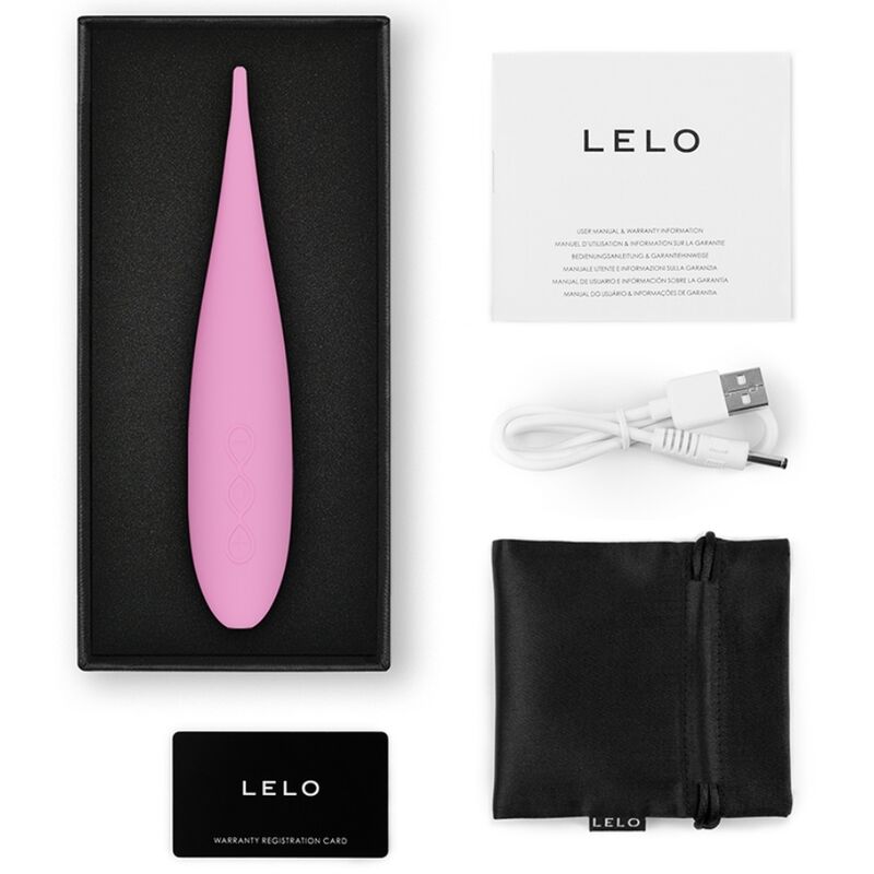 LELO - DOT TRAVEL CLITORIS STIMULATOR PINK 4 LELO - DOT TRAVEL CLITORIS STIMULATOR PINK - obrazek 4