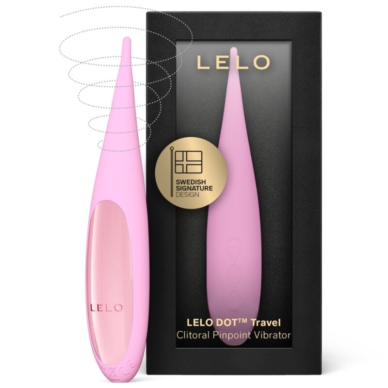 LELO - DOT TRAVEL CLITORIS STIMULATOR PINK 5 LELO - DOT TRAVEL CLITORIS STIMULATOR PINK - obrazek 5