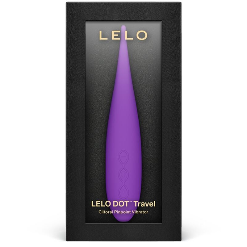LELO - DOT TRAVEL CLITORIS STIMULATOR PURPLE 2 LELO - DOT TRAVEL CLITORIS STIMULATOR PURPLE - obrazek 2