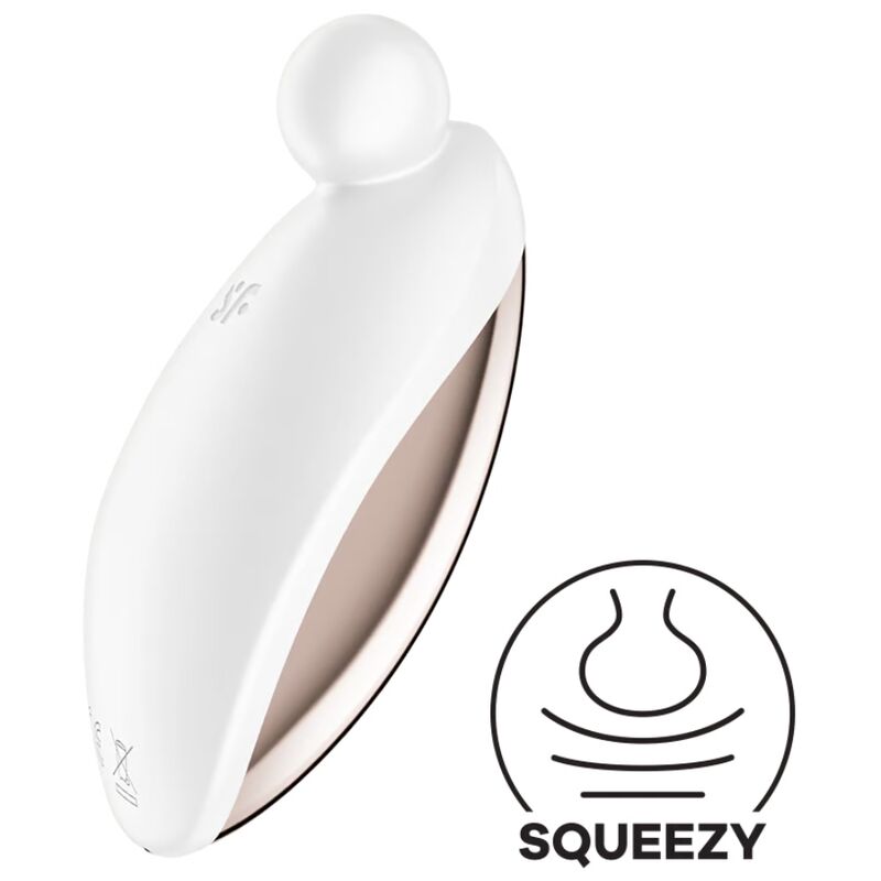 SATISFYER - SPOT ON 2 LAY-ON VIBRATOR WHITE 3 SATISFYER - SPOT ON 2 LAY-ON VIBRATOR WHITE - obrazek 3