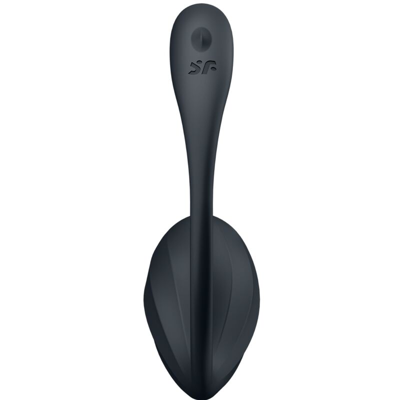 SATISFYER - RIBBED PETAL G POINT STIMULATOR REMOTE CONTROL BLACK FREE APP 3 SATISFYER - RIBBED PETAL G POINT STIMULATOR REMOTE CONTROL BLACK FREE APP - obrazek 3