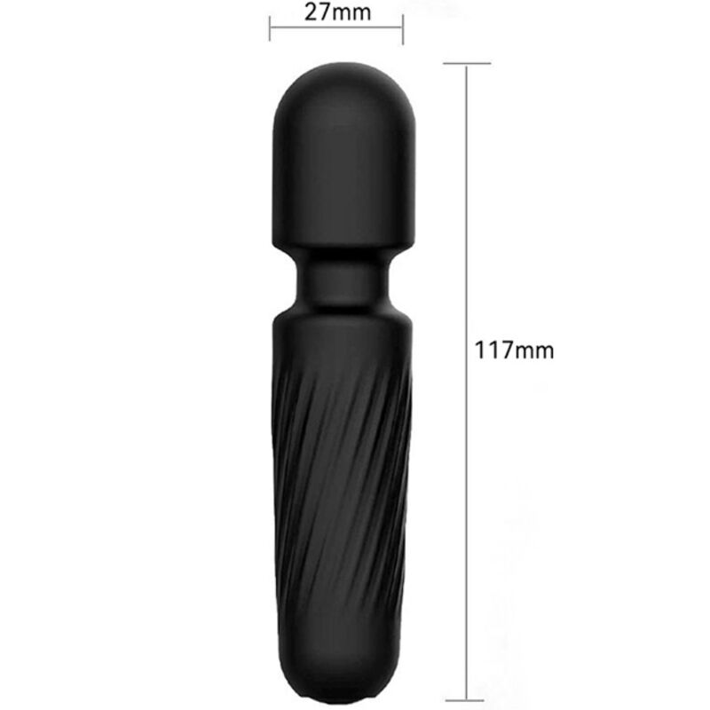 ARMONY - YOUR MAGIC MASSAGER VIBRATOR RECHARGEABLE 10 VIBRATIONS BLACK 5 ARMONY - YOUR MAGIC MASSAGER VIBRATOR RECHARGEABLE 10 VIBRATIONS BLACK - obrazek 5