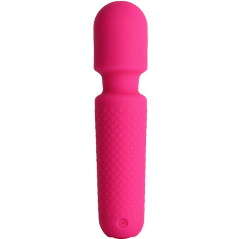 ARMONY - YOUR MAGIC MASSAGER VIBRATOR RECHARGEABLE 10 VIBRATIONS WAND DOTS PINK 2 ARMONY - YOUR MAGIC MASSAGER VIBRATOR RECHARGEABLE 10 VIBRATIONS WAND DOTS PINK - obrazek 2