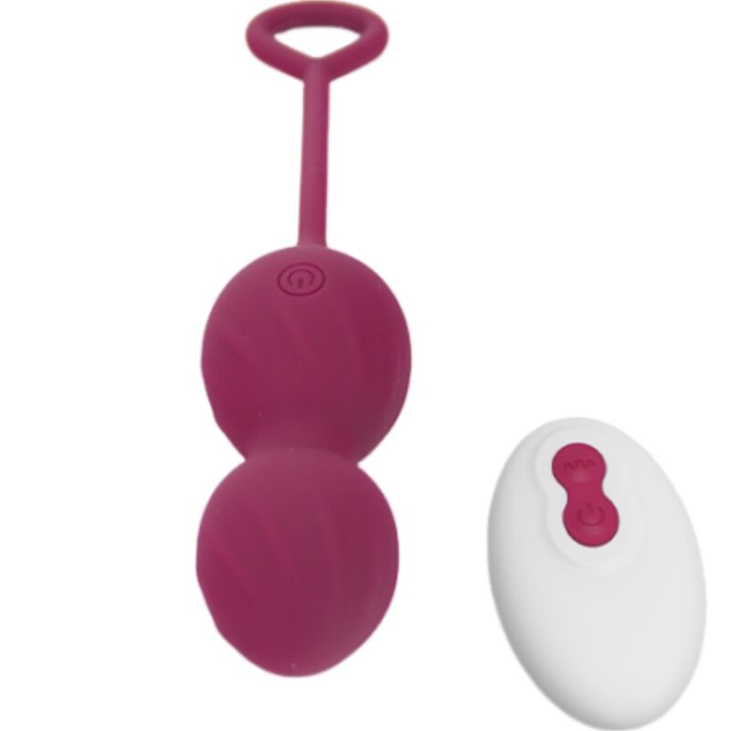 ARMONY - BLOSSOMS VAGINAL DUMBBELL VIBRATION REMOTE CONTROL 10 VIBRATIONS DARK RED 3 ARMONY - BLOSSOMS VAGINAL DUMBBELL VIBRATION REMOTE CONTROL 10 VIBRATIONS DARK RED - obrazek 3