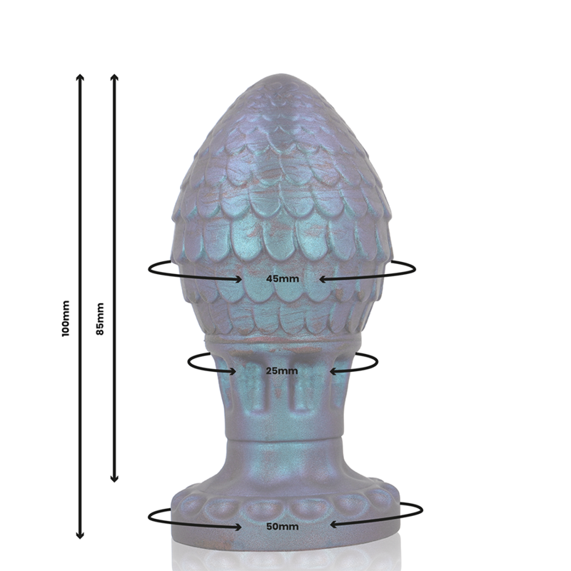 EPIC - VRAKOS DRAGON EGG ANAL PLUG SIZE S 2 EPIC - VRAKOS DRAGON EGG ANAL PLUG SIZE S - obrazek 2