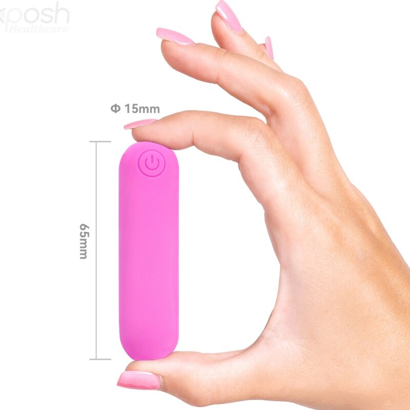 ARMONY - SPLASH HEHE VIBRATOR BULLET SILICONE 10 VIBRATIONS 65 X 15 CM PINK 5 ARMONY - SPLASH HEHE VIBRATOR BULLET SILICONE 10 VIBRATIONS 65 X 15 CM PINK - obrazek 5