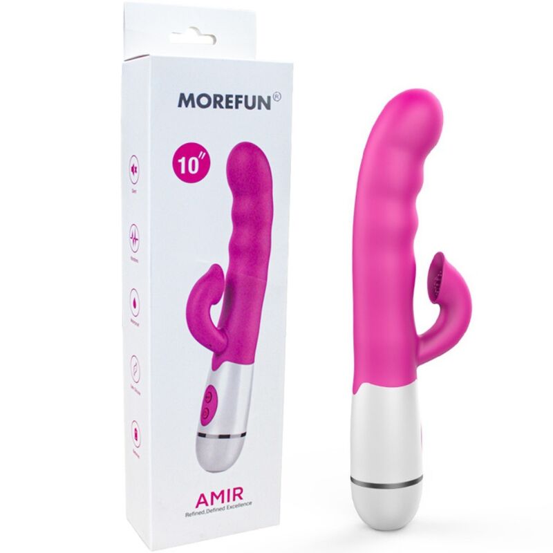 ARMONY - AMIR VIBRATOR MULTIFUNCTION WITH STIMULATING TONGUE 16 SPEEDS PINK 5 ARMONY - AMIR VIBRATOR MULTIFUNCTION WITH STIMULATING TONGUE 16 SPEEDS PINK - obrazek 5