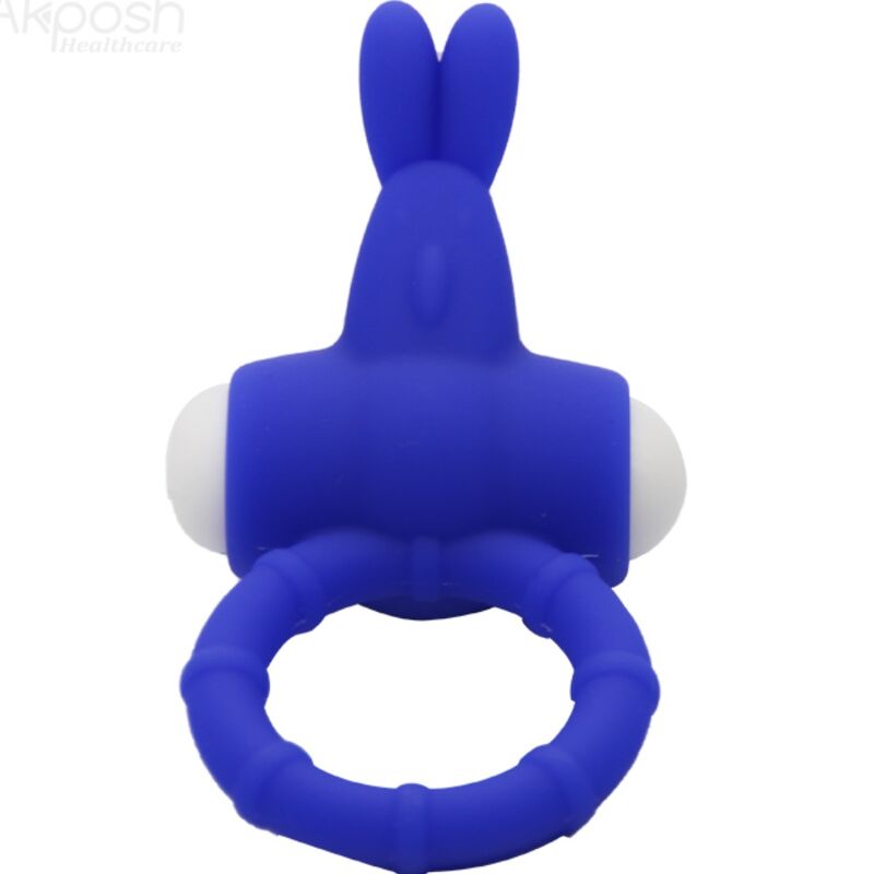 ARMONY - MS BUNNY VIBRATOR RING SILICONE BLUE 3 ARMONY - MS BUNNY VIBRATOR RING SILICONE BLUE - obrazek 3