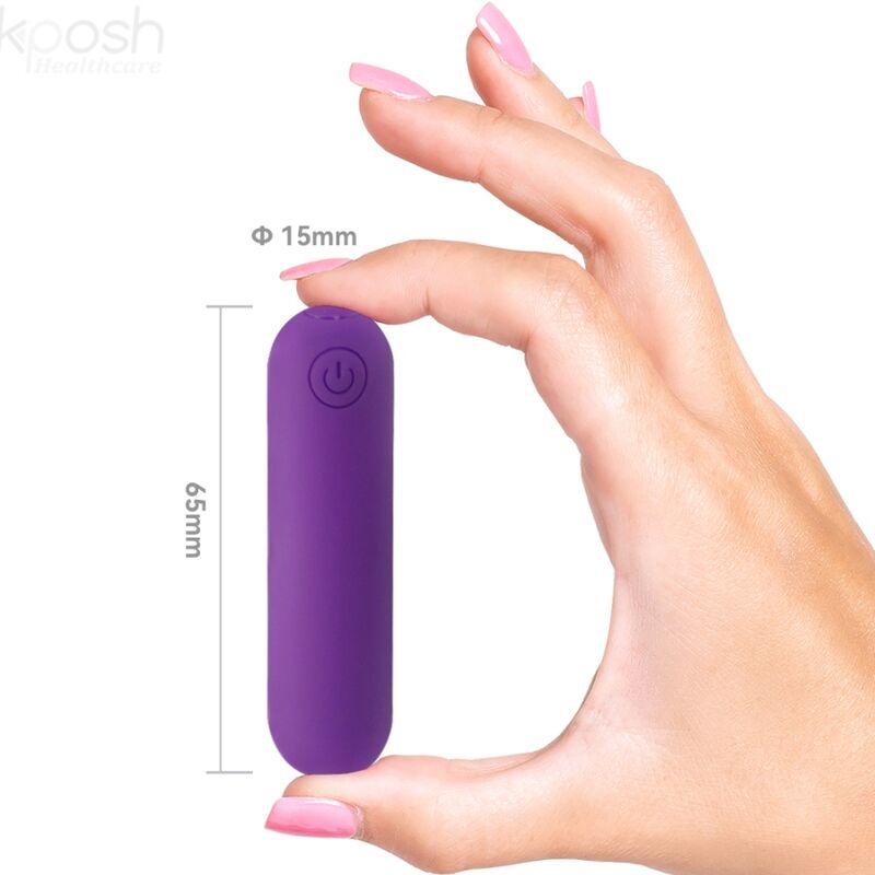 ARMONY - SPLASH JOLINE VIBRATOR BULLET SILICONE REMOTE CONTROL 10 VIBRATIONS 6.5 X 1.5 CM PURPLE 4 ARMONY - SPLASH JOLINE VIBRATOR BULLET SILICONE REMOTE CONTROL 10 VIBRATIONS 6.5 X 1.5 CM PURPLE - obrazek 4