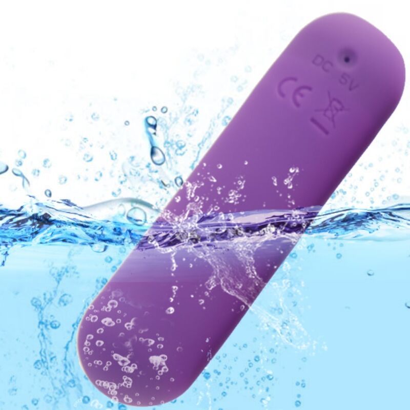 ARMONY - SPLASH JOIE VIBRATOR BULLET SILICONE REMOTE CONTROL 10 VIBRATIONS 75 X 19 CM PURPLE 3 ARMONY - SPLASH JOIE VIBRATOR BULLET SILICONE REMOTE CONTROL 10 VIBRATIONS 75 X 19 CM PURPLE - obrazek 3
