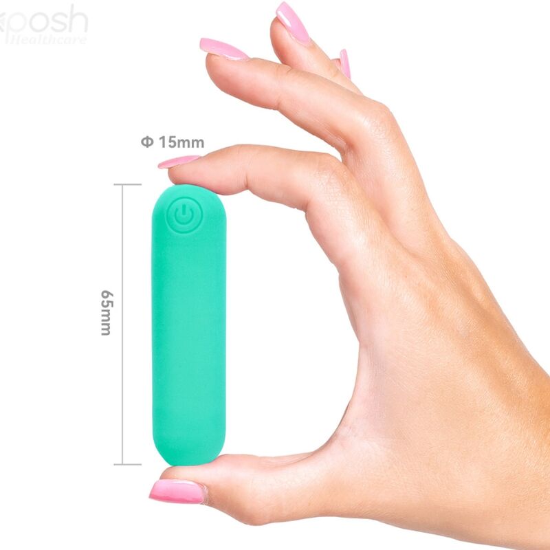 ARMONY - SPLASH JOLINE VIBRATOR BULLET SILICONE REMOTE CONTROL 10 VIBRATIONS 65 X 15 CM GREEN 3 ARMONY - SPLASH JOLINE VIBRATOR BULLET SILICONE REMOTE CONTROL 10 VIBRATIONS 65 X 15 CM GREEN - obrazek 3