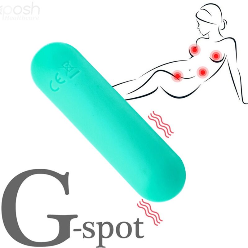 ARMONY - SPLASH JOLINE VIBRATOR BULLET SILICONE REMOTE CONTROL 10 VIBRATIONS 65 X 15 CM GREEN 4 ARMONY - SPLASH JOLINE VIBRATOR BULLET SILICONE REMOTE CONTROL 10 VIBRATIONS 65 X 15 CM GREEN - obrazek 4