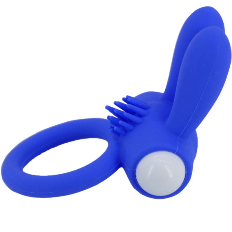 ARMONY - MR BUNNY VIBRATOR RING SILICONE BLUE 4 ARMONY - MR BUNNY VIBRATOR RING SILICONE BLUE - obrazek 4