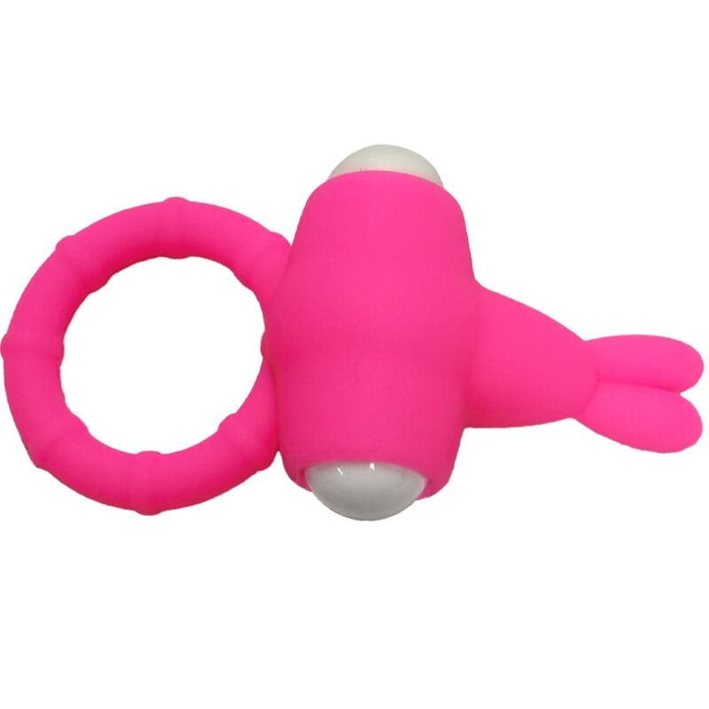 ARMONY - MS BUNNY VIBRATOR RING SILICONE PINK 2 ARMONY - MS BUNNY VIBRATOR RING SILICONE PINK - obrazek 2