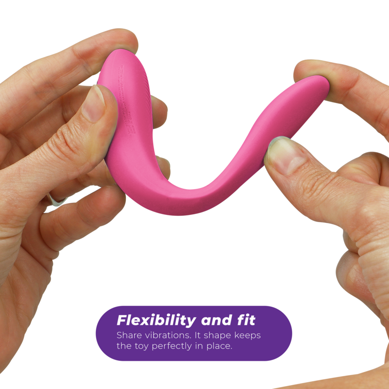 WE-VIBE - SYNC LITE CLITORIS STIMULATOR PINK 4 WE-VIBE - SYNC LITE CLITORIS STIMULATOR PINK - obrazek 4
