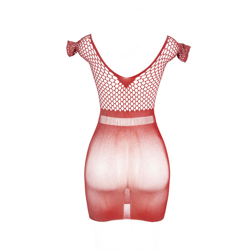 SUBBLIME - 951924 SHORT RED CROCHET GRILL DRESS ONE SIZE 5 SUBBLIME - 951924 SHORT RED CROCHET GRILL DRESS ONE SIZE - obrazek 5