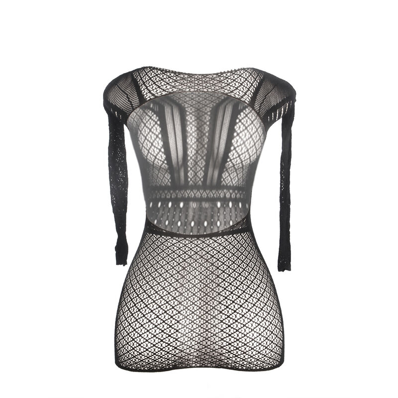 SUBBLIME - 951931 SHORT FISHNET DRESS WITH BARE BACK ONE SIZE 5 SUBBLIME - 951931 SHORT FISHNET DRESS WITH BARE BACK ONE SIZE - obrazek 5