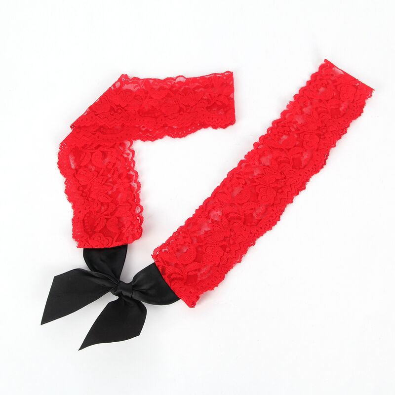 SUBBLIME - 952068 SHORT FISHNET DRESS WITH BLACK AND RED STITCHING ONE SIZE 4 SUBBLIME - 952068 SHORT FISHNET DRESS WITH BLACK AND RED STITCHING ONE SIZE - obrazek 4